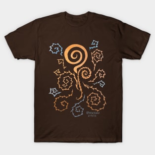 Spiky Swirls T-Shirt